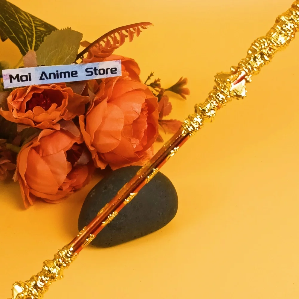 15 cm zwarte mythe Katana Sun Wukong gouden hoepel echte Japanse zwaard spel wapen fotografie rekwisieten geïnspireerd personeel legering speelgoed cadeau