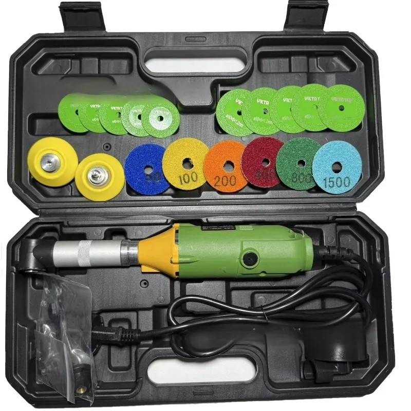 Right-Angle Electric Die Grinder Polisher Multi-Function Grout Removal Engraving Tool for Molds and Detailing Use Home
