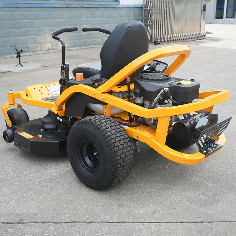 ركوب على جزازات العشب وجهاز التحكم عن بعد، تصميم مريح للمقعد بدون نطاق نصف قطر جزازة العشب للعشب الكبير #3