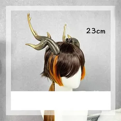 Genshin Impact Zhong Li Cosplay Horns Dragon Horns Headwear Cosplay Accessories Halloween Christmas Party Props for Comic Show