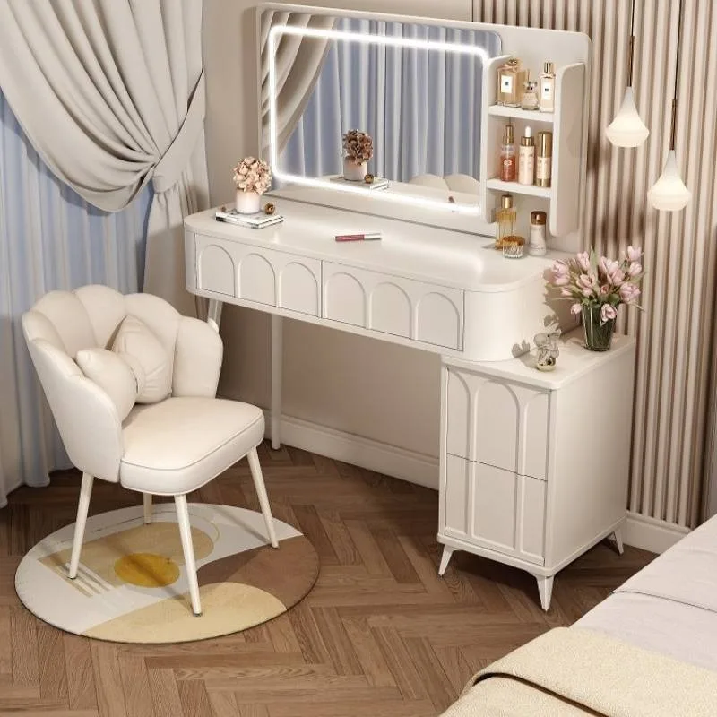 

Hang Drawer Vanity Table Bedroom Stool Simple Living Room Vanity Table Makeup Nightstands White Schminktisch Furniture For Home