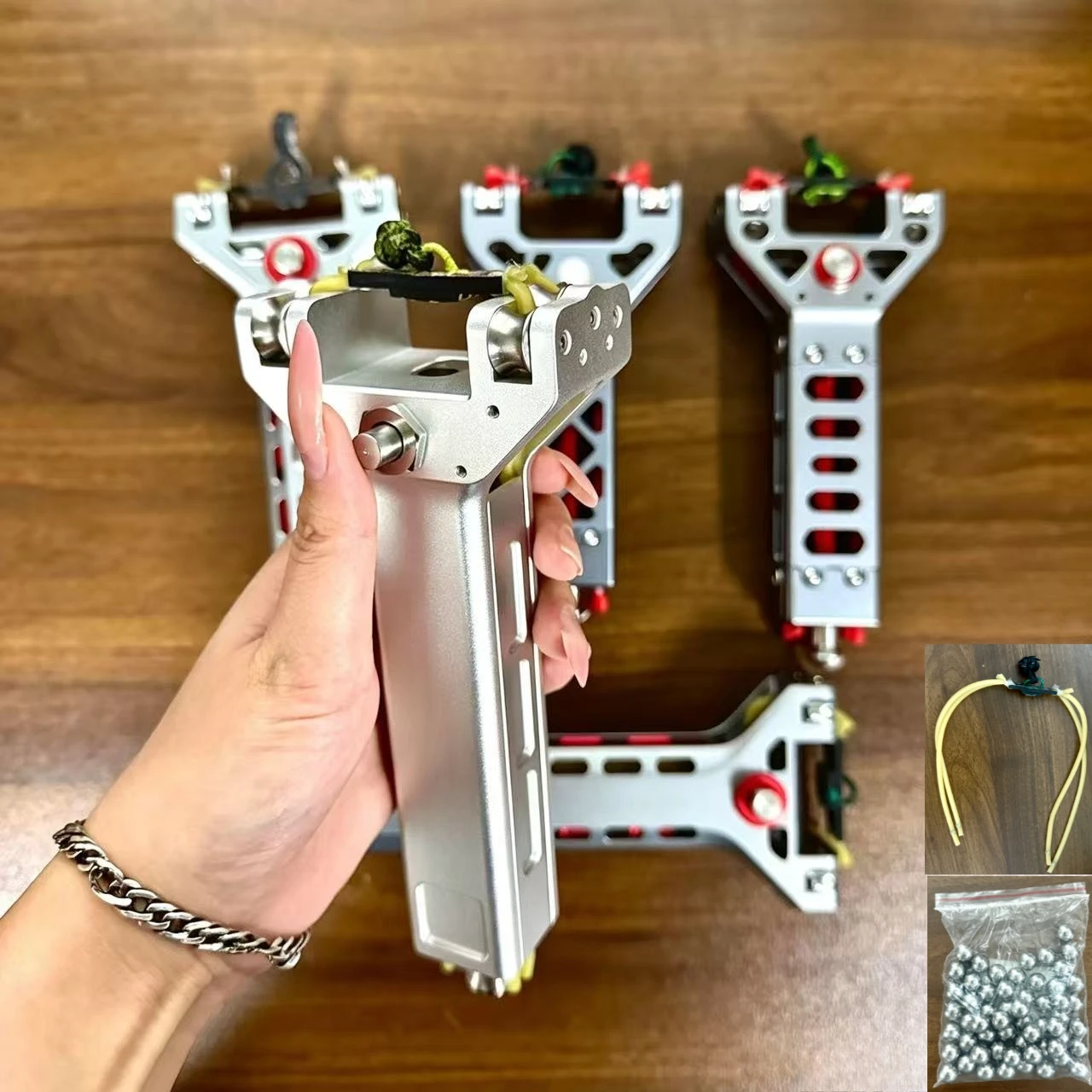 Outdoor CNC Automatic Loading Rapid Fire Durable All Aluminum Alloy Portable Camping Competitive Hunting Equipment