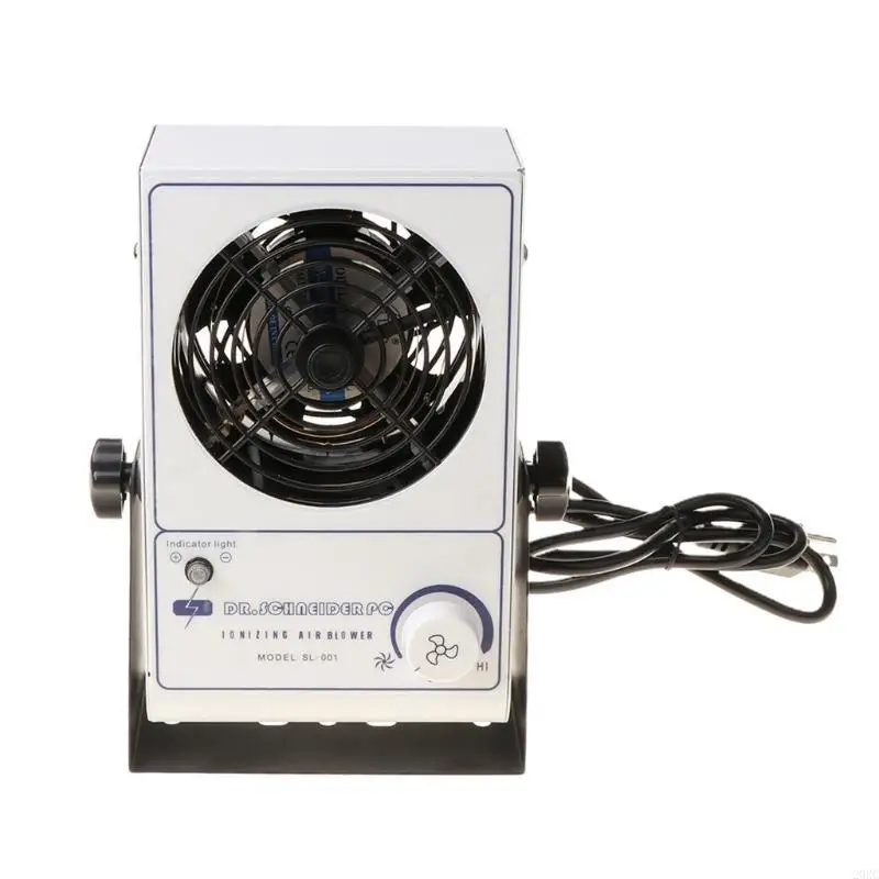 

20RC Ionizer Air Blower Desktop Antistatic Ion Fan Industrial Static Elimator Tool