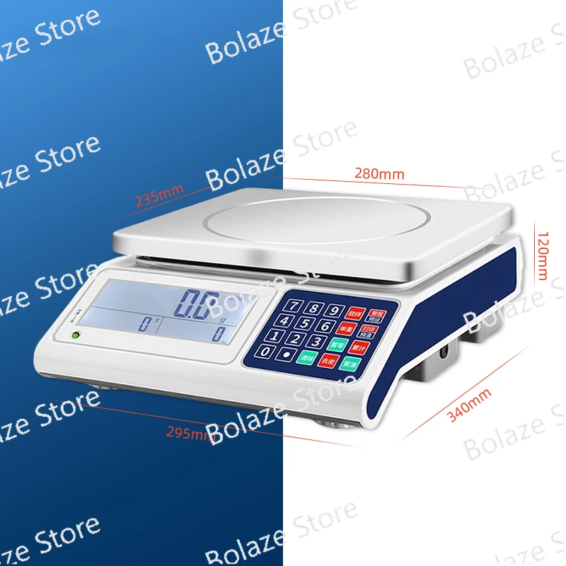 Digital Counting Scale 0.01g Precision with RS232 Optional Industrial Counting Scale 0.1G-10KG