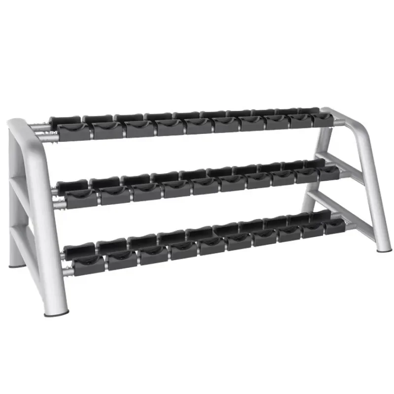 Commercial Multi Layer Dumbbell Rack Dedicated Storage Equipment For Gym And Studio