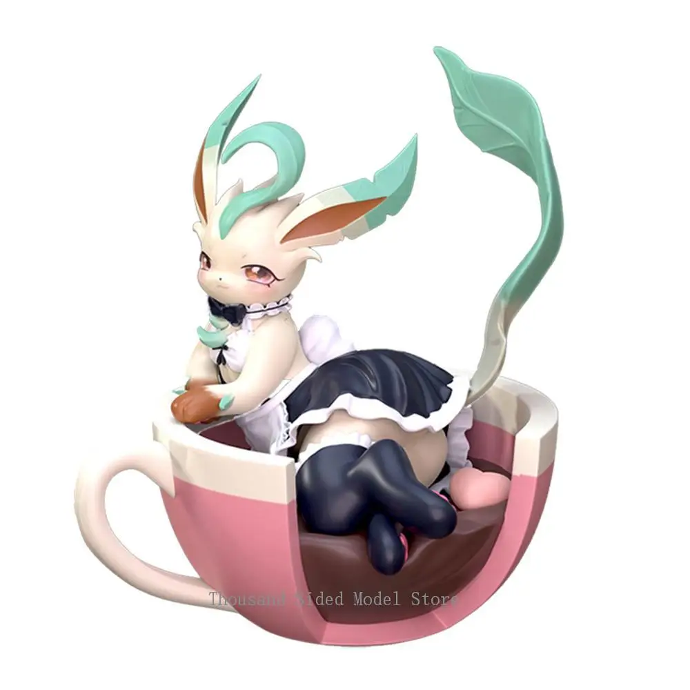 

В наличии Платье кофейной горничной Pokemon Leafeon Ver. 1/20 масштаб Gk модель Kawaii мультфильм милые аниме фигурки самодельная модель игрушки