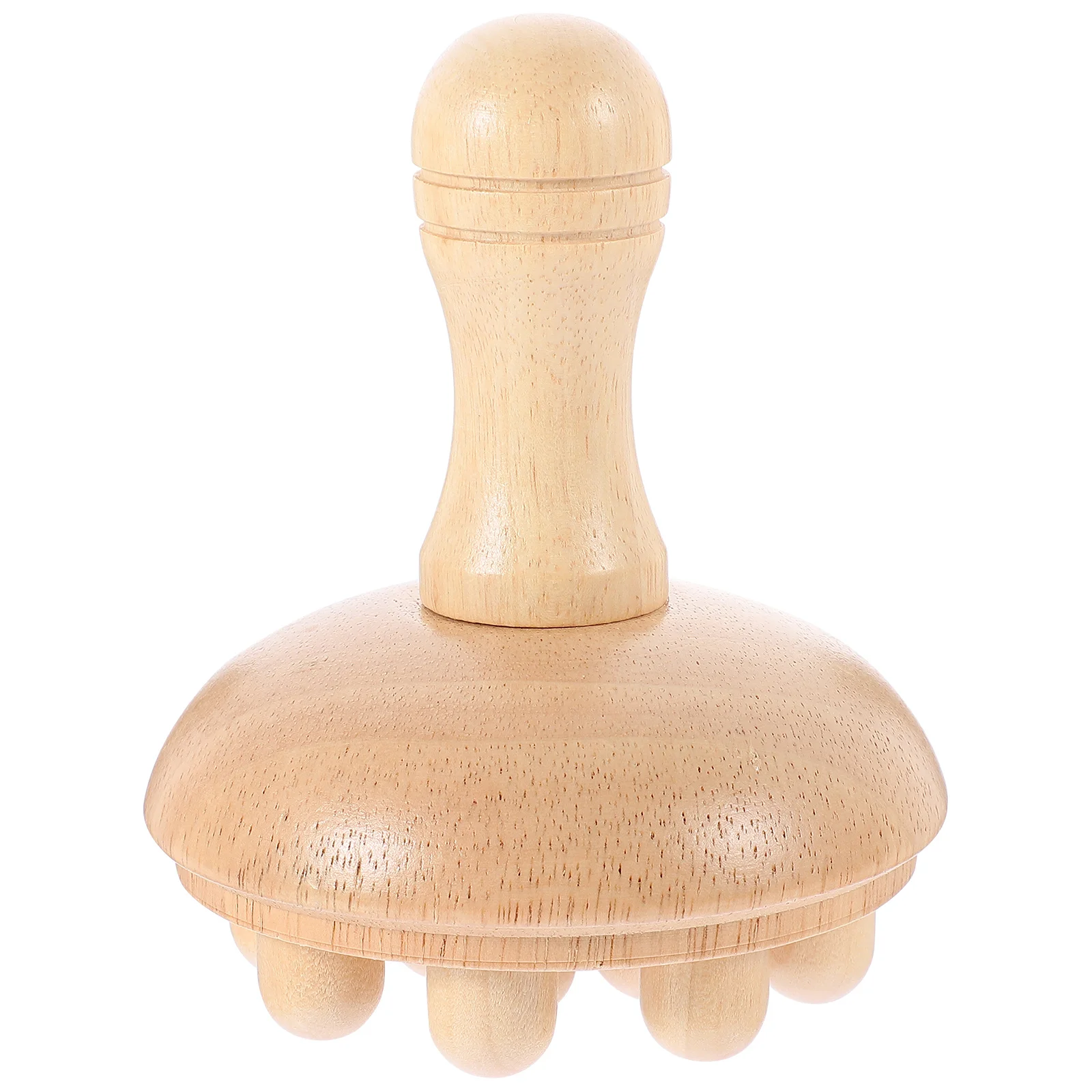 

Massage Comb Gua Sha Comb Rubber Wood Mushroom Head Scalp Neck Shoulder Massager Tool Portable Lightweight Acupoint Blood