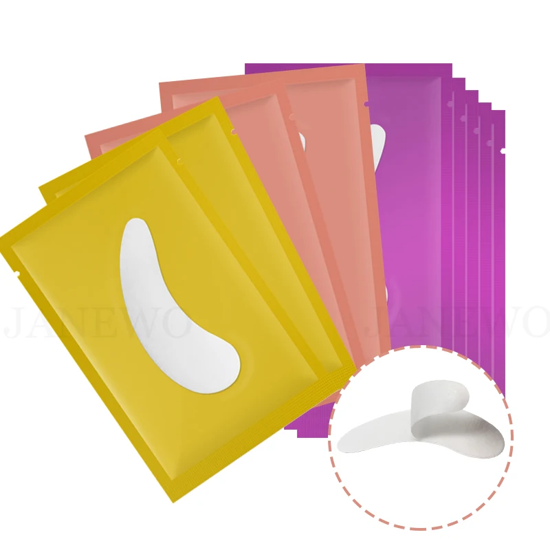 200/400pairs Eyelash Extension Paper Patches Grafted Lashes Eye Sticker Under Eye Pads Small Eye Paper Patch Tips Stickers