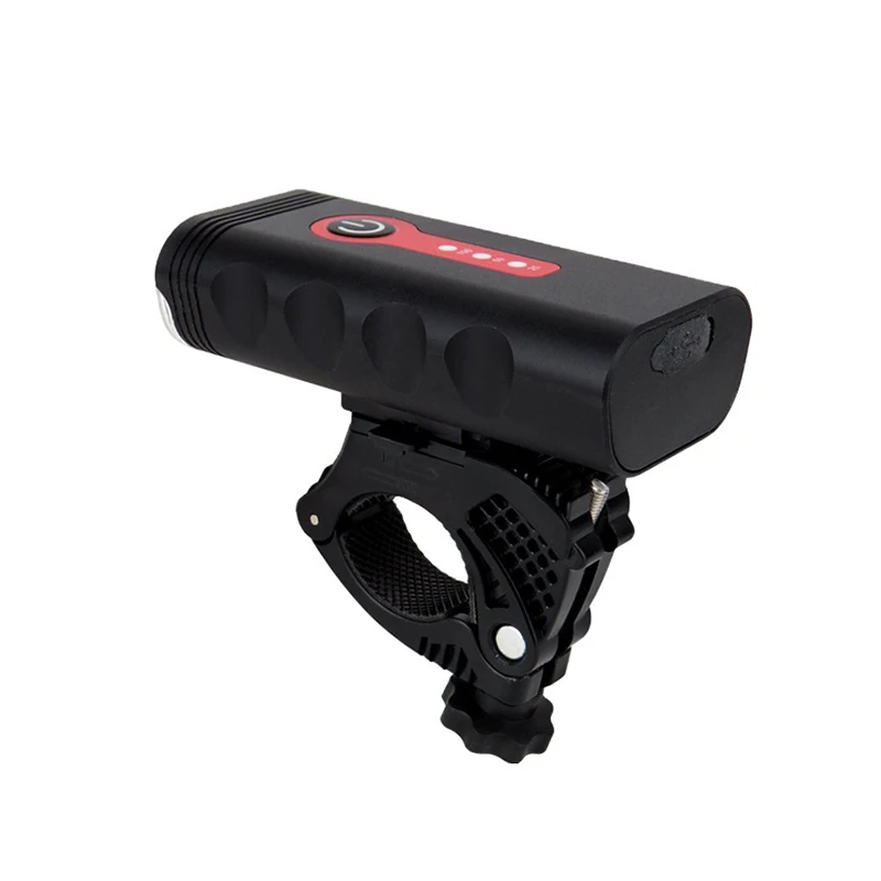 مجموعة مصابيح الدراجة القابلة لإعادة الشحن USB فائقة السطوع 1000 لومن شعاع عريض لركوب الدراجات الليلية الآمنة المصباح الأمامي والذيل الخلفي للدراجة #4