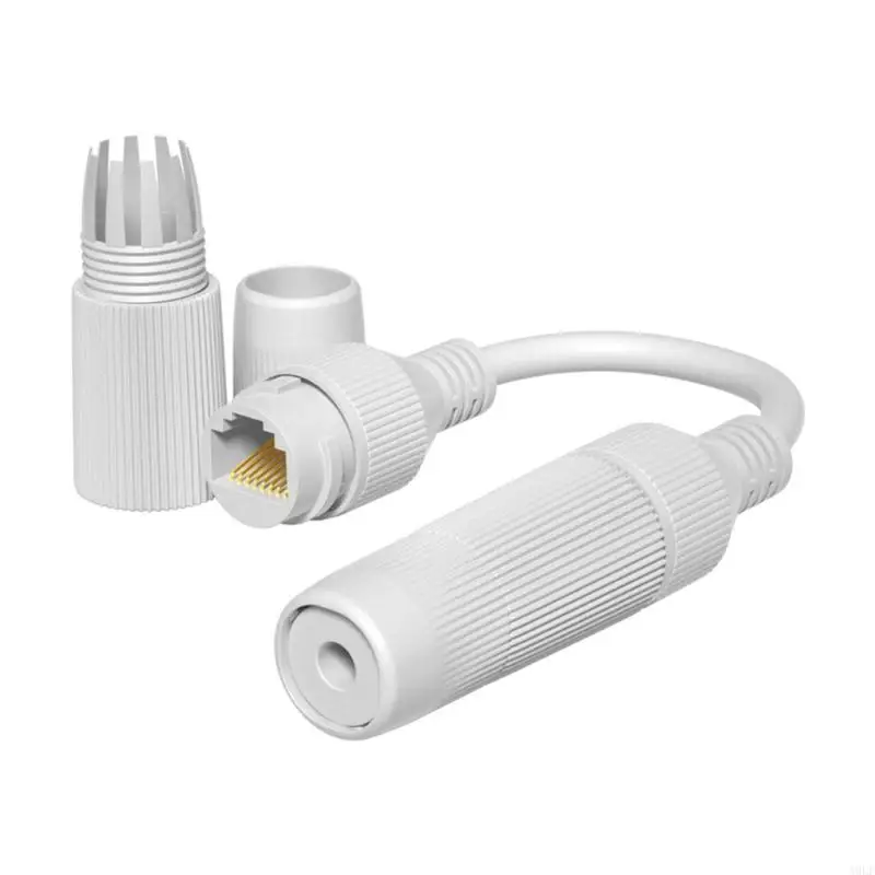 A9LF RJ45 Waterproof Connector IP67 Ethernet Cable Strong Resistant to Pulling Easy Installation Cable Extend