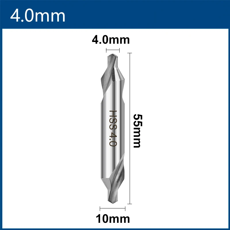 XCAN Bohrer Spiralflöte 60 Grad HSS 6542 Mittelbohrer Metallbohrwerkzeuge 1,0 1,5 2,0 2,5 3,0 3,15 3,5 4,0 5,0 6,0 mm