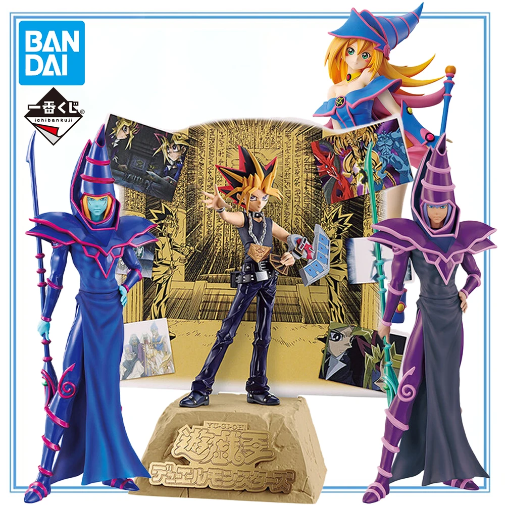 

100% Original in Stock Bandai Spirits Ichiban Kuji Yu-Gi-Oh! Duel Monsters Yami Yugi Black Magician Black Magician Girl