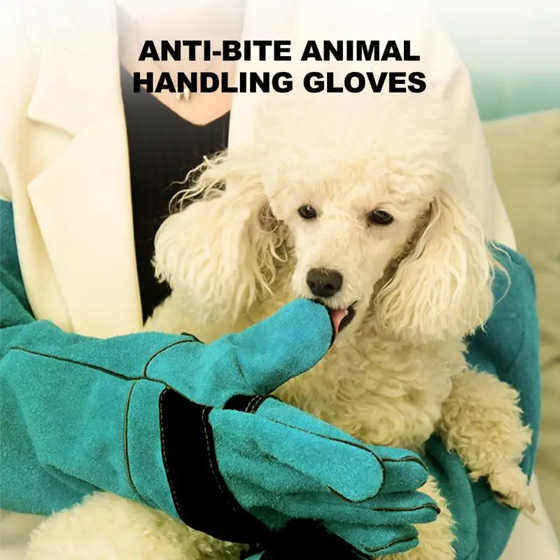 Animal Handling Gloves Anti-Bite Anti-thorn Gloves Bite Proof Animal Gloves For Cat Dog Bird Falcon Livestock Snake