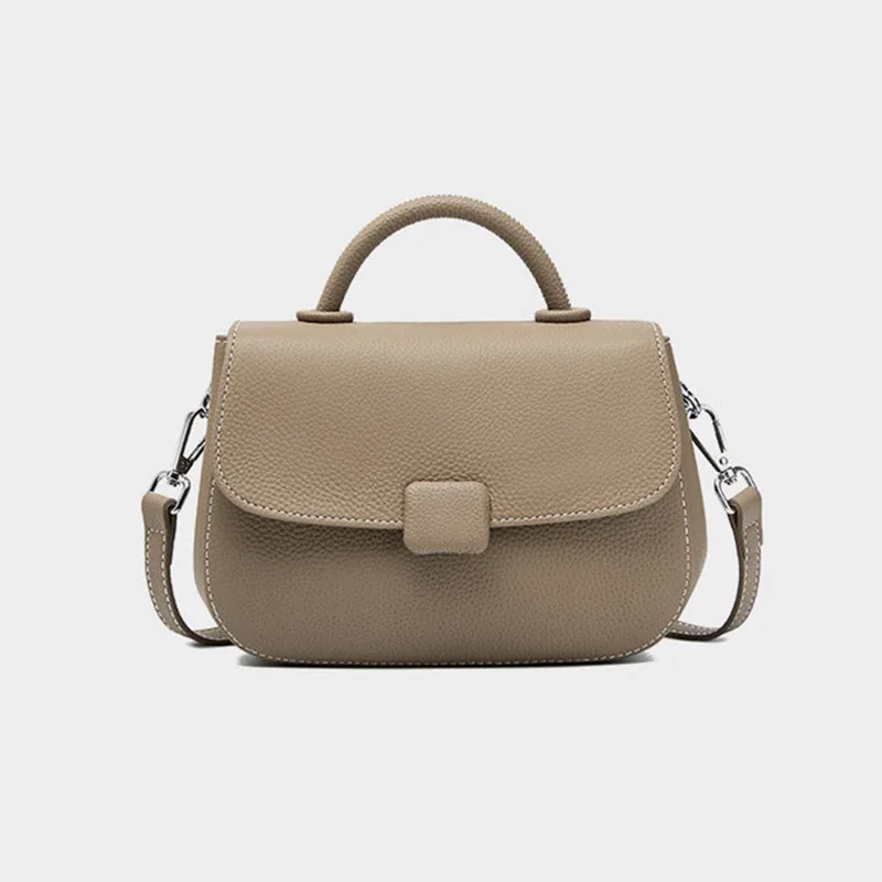 XMESSUN Luxury Designer Women's Crossbody Bag Real Leather Small Square High Quality Cowhide Underarm Shoulder Fashion Bag