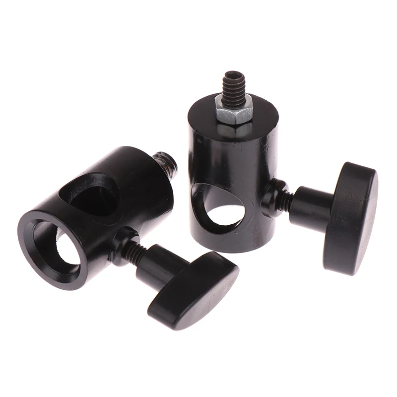 1Pc Rapid Adapter Converter Mount Bracket For Light Stand 1/4" 3/8" Thread Interface Universal Stand Adapter Bracket