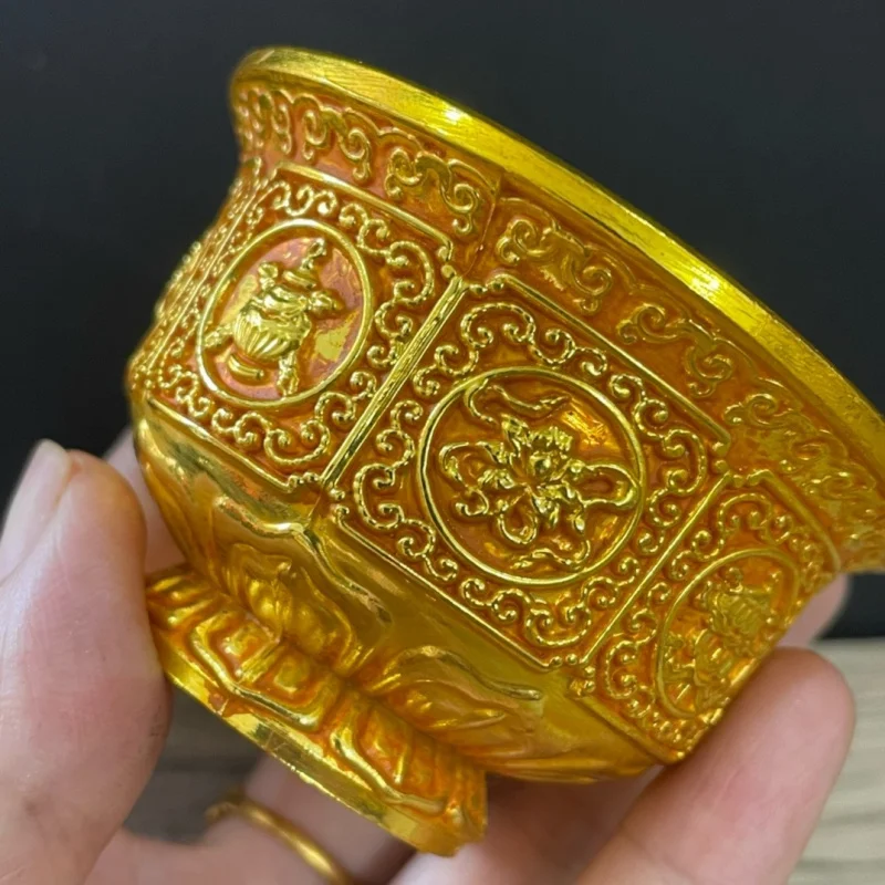 Wholesale gilded eight-treasure bowl ornaments