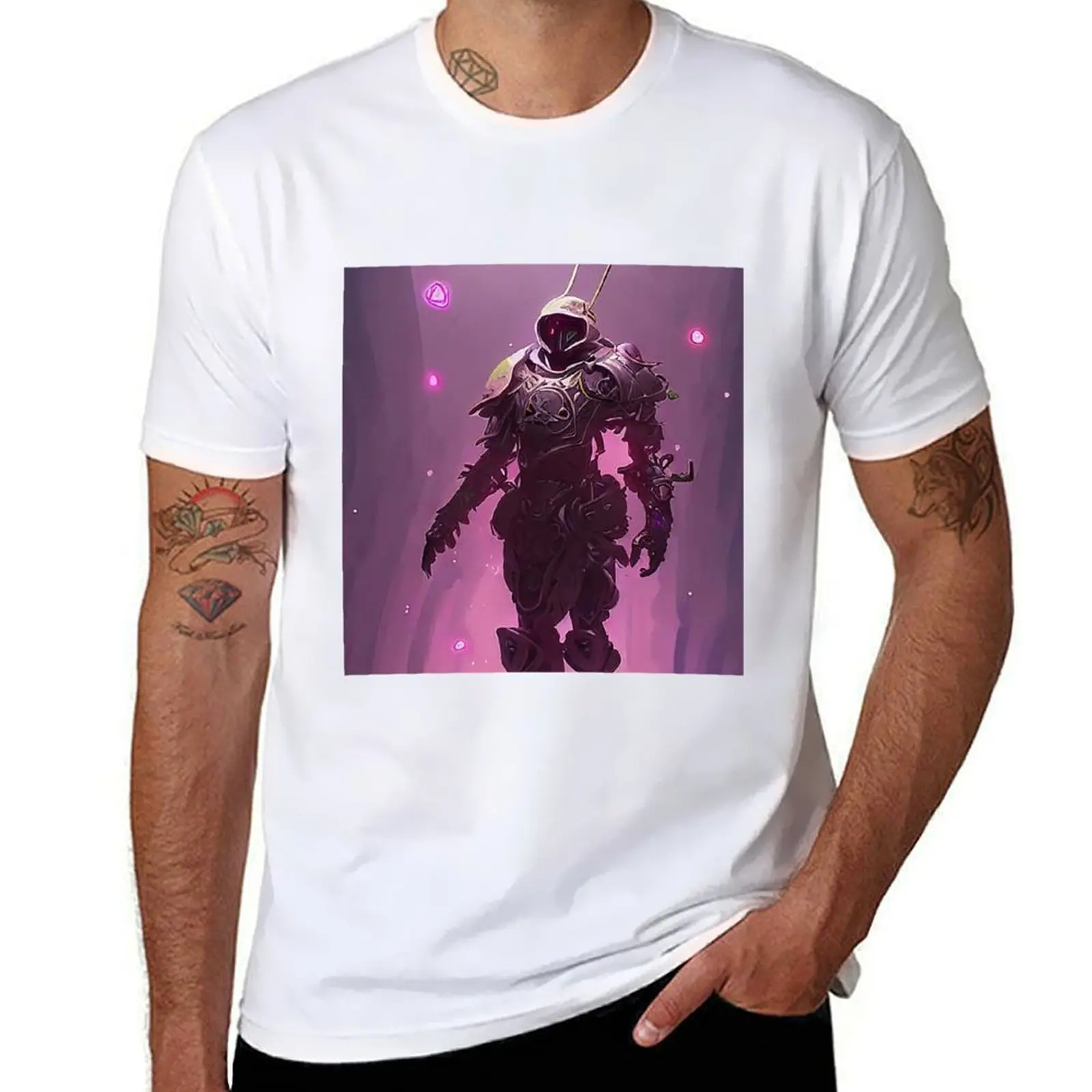 

Warrior in Sacred Place T-Shirt black cotton t-shirt plain for man package g man t shirts for men T-Shirt