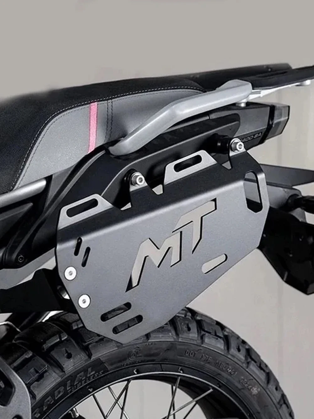 Motorfiets Achterzijde Frame Beugel Bagagerek Voor CFMOTO 450MT IBEX 450 2024-2025 Zadeltas Beugel Ondersteuning accessoires - afbeelding 2