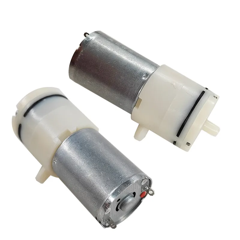5 sztuk 370 Mini pompa powietrza (3.7 V/6 V/12 V) elektryczny mikro silnik wspomagający próżnię do przyrządu kosmetycznego leczenie medyczne laktator — zdjęcie 3