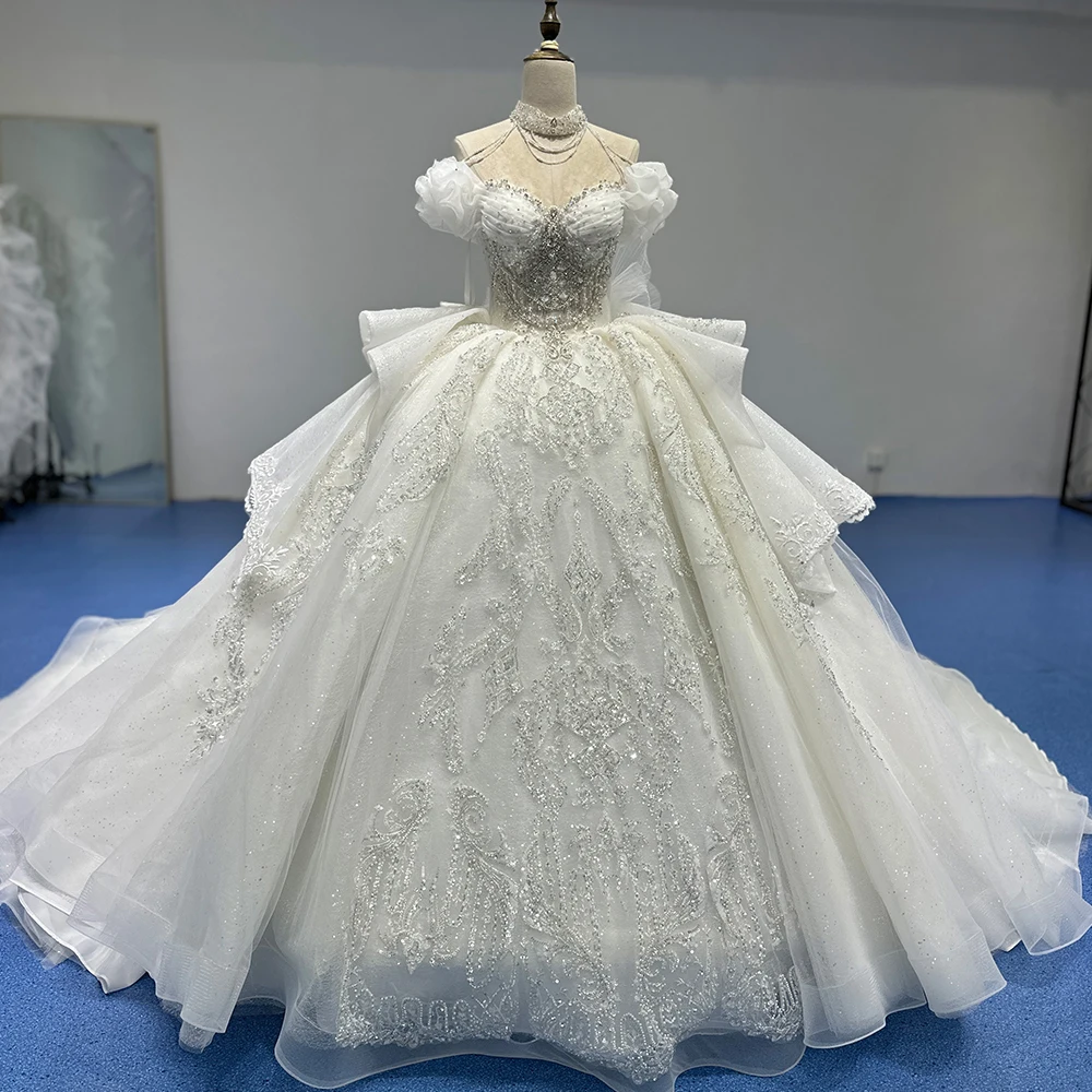 Vestido De Novia elegante con Espalda descubierta, traje De baile con cuentas, venta al por mayor De fábrica, XS029, 2024