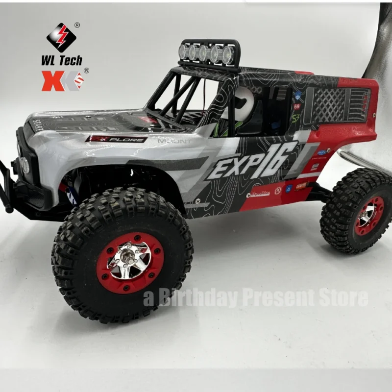 1: 12 Weili Remote Control Electric Four-Wheel Drive Weitong Rc Car 124006 Climbing Car High-Speed Off-Road Led Outdoor Toy