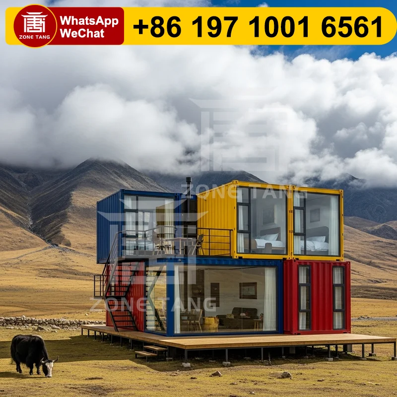 

Energy Efficient Prefab Container System Container Home Bungalow Home Vacation Retreat Insulation Premade Houses Flat Pack House