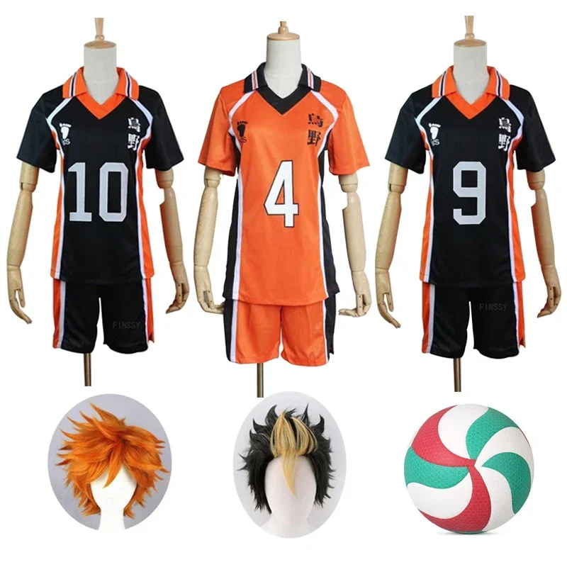 Hai Karasuno Kyuu!! Shoyo Hinata Kageyama Tobio Yu Nishinoya Cosplay Kostuum Middelbare School Volleybal Uniformen