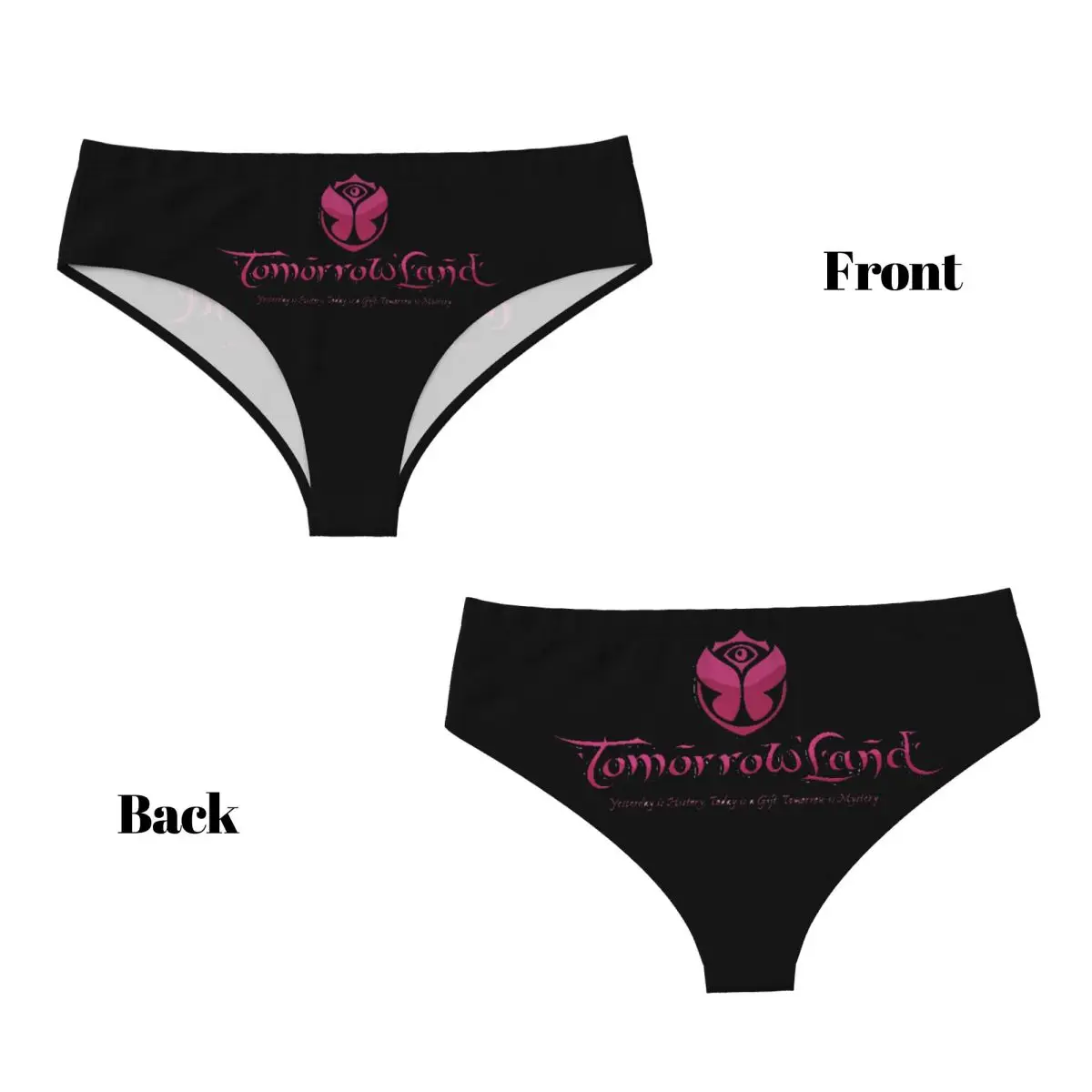 Custom Women's Tomorrowland Panties Underwear Female Comfort Briefs Underpants