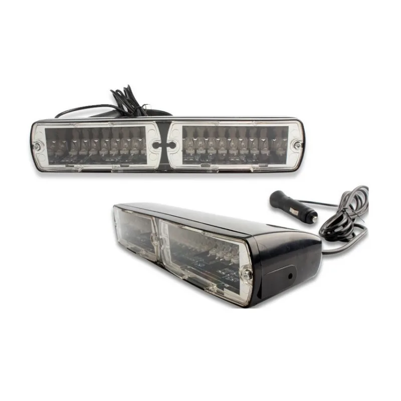 16led 12V auto luce stroboscopica rimorchio polizia lampeggiante lampada di avvertimento di emergenza ventosa Camper Caravan accessori per camion