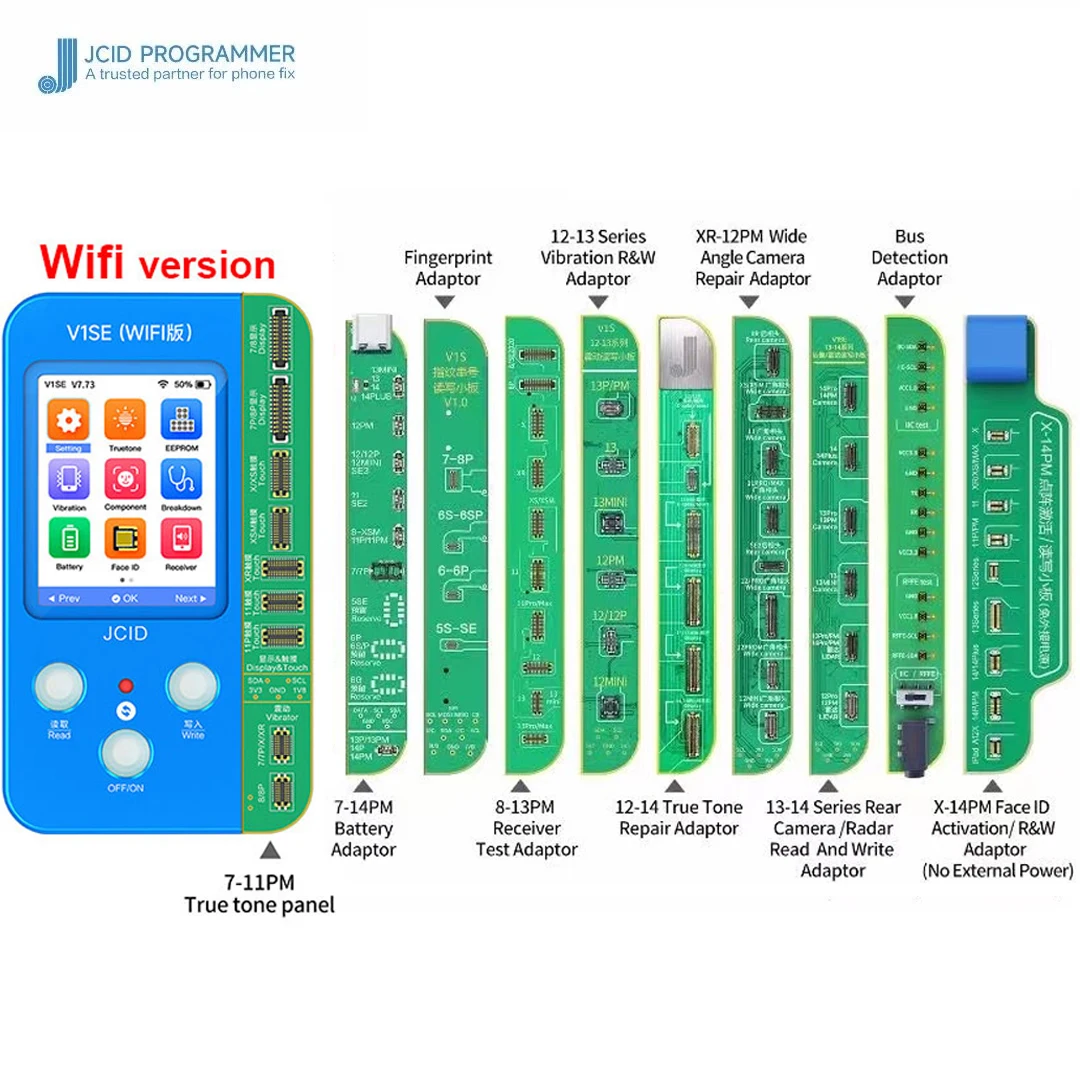 JC JCID V1SE/V1S PRO Bus Detection Adapter Dual Function of RFFE+IIC Detection Board Quickly Identify The Fault Location Repair