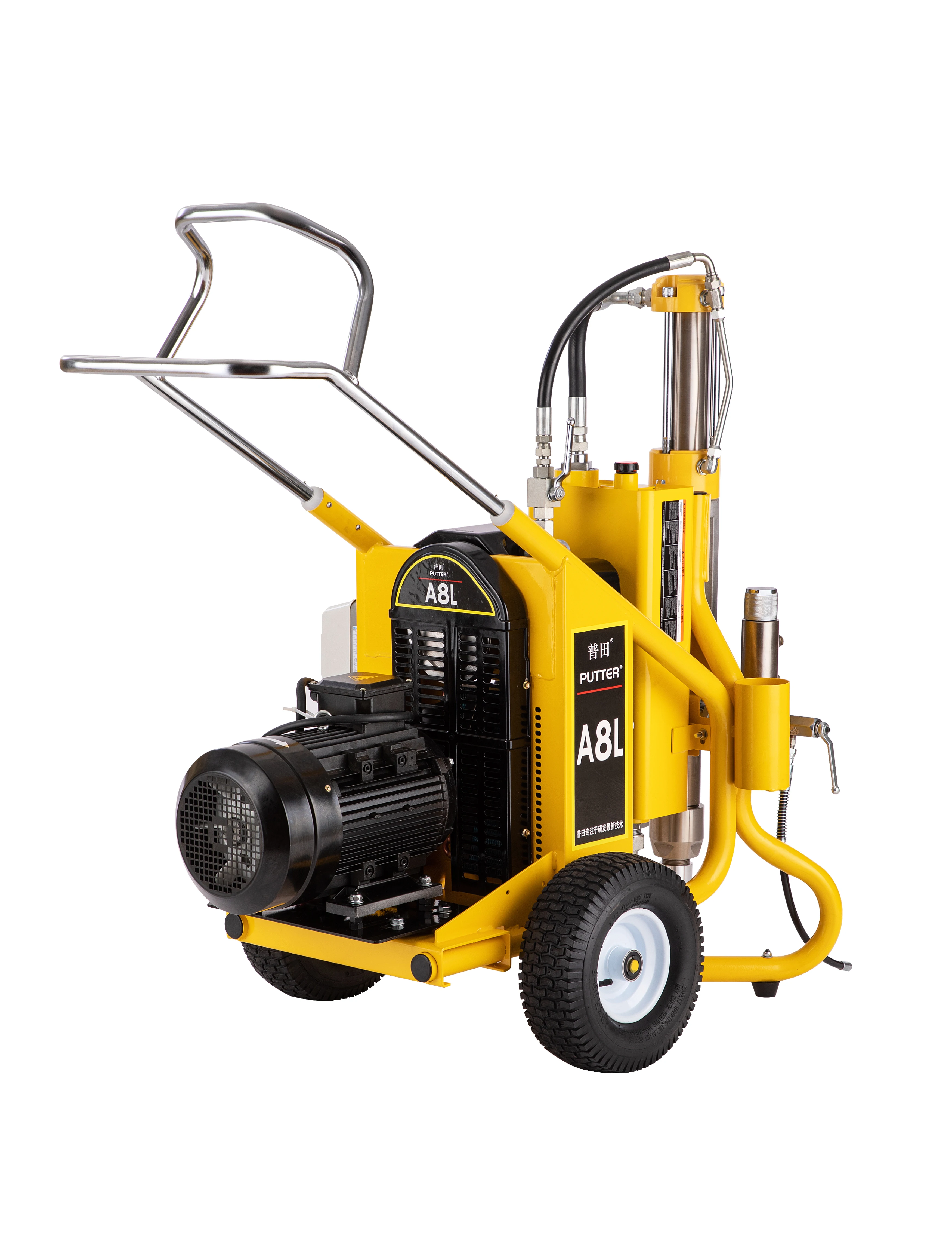 PTA8L معدل تدفق كبير رش المعجون رذاذ دهان مضخة هيدروليكية النسخة الكهربائية