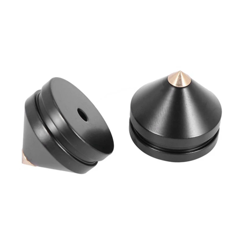 8Sets Speaker Stand Feet Foot Pad Aluminium Alloy Metal (NOT Natural Wood ) Spikes Cone Floor Foot Nail M23X20