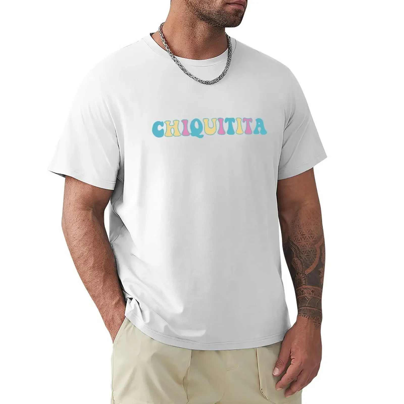 Chiquitita T-Shirt graphic tee shirt sports fans customs T-shirt men