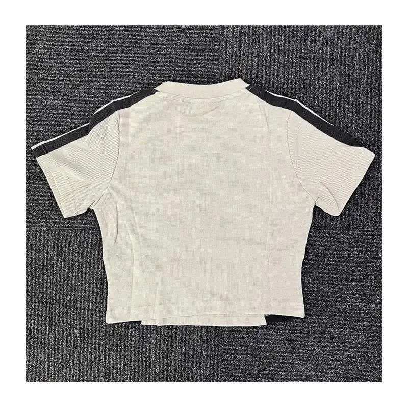 Gothique Y2K T-shirt femme Faion haut d'été à la mode gothique Sle 00% autres matériaux automne dames Dr