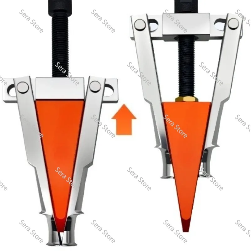 Motorcycle Head Steering Removal Tool Steering Stem Puller For Tapered Roller Bearing Labor Saving Precise Fit Durable