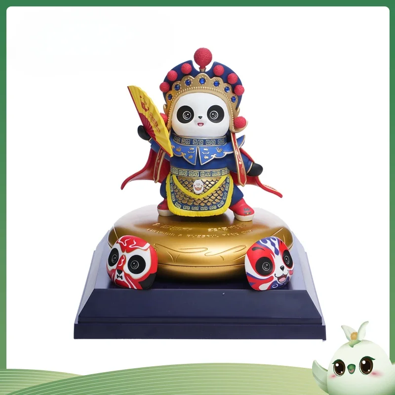 Guochao Sichuan Opera face-changing merchandise panda figure ornament