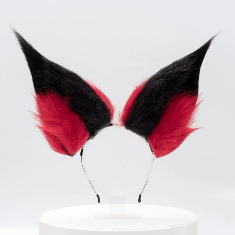 In-Stock Hazbin Hotel Alastor Cosplay Props Ears, Headwear, Glasses, Accessories Gifts For Cosplay Enthusiasts