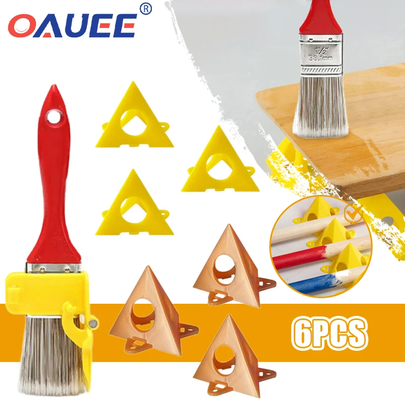 

Multifunctional Edger Paint Brush Clean Pyramid Triangle Paint Pads Cut Profesional Latex Tool for Home Wall Corner Paint Tools