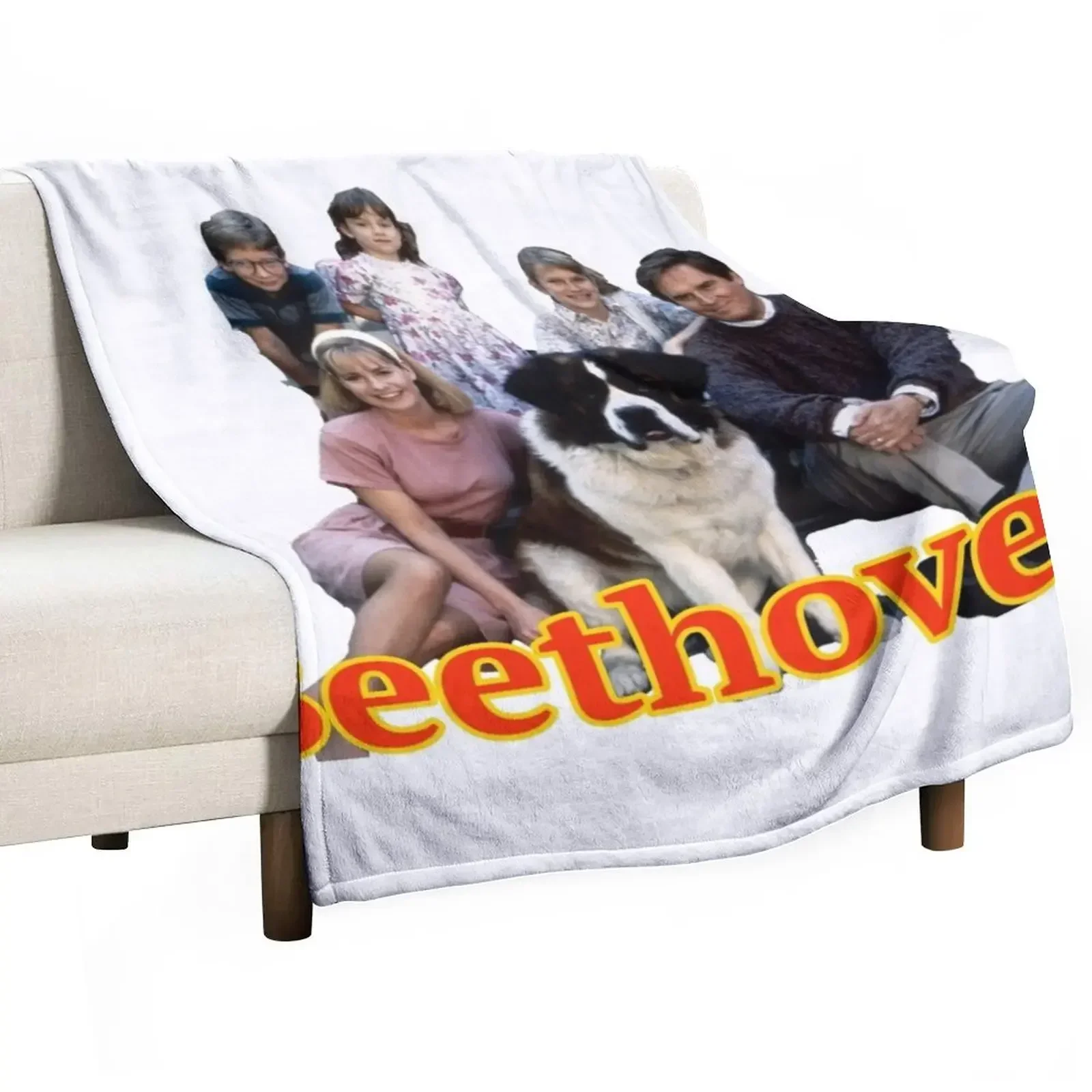 Beethoven Throw Blanket for winter Kid'S christmas decoration Plaid on the sofa Blankets