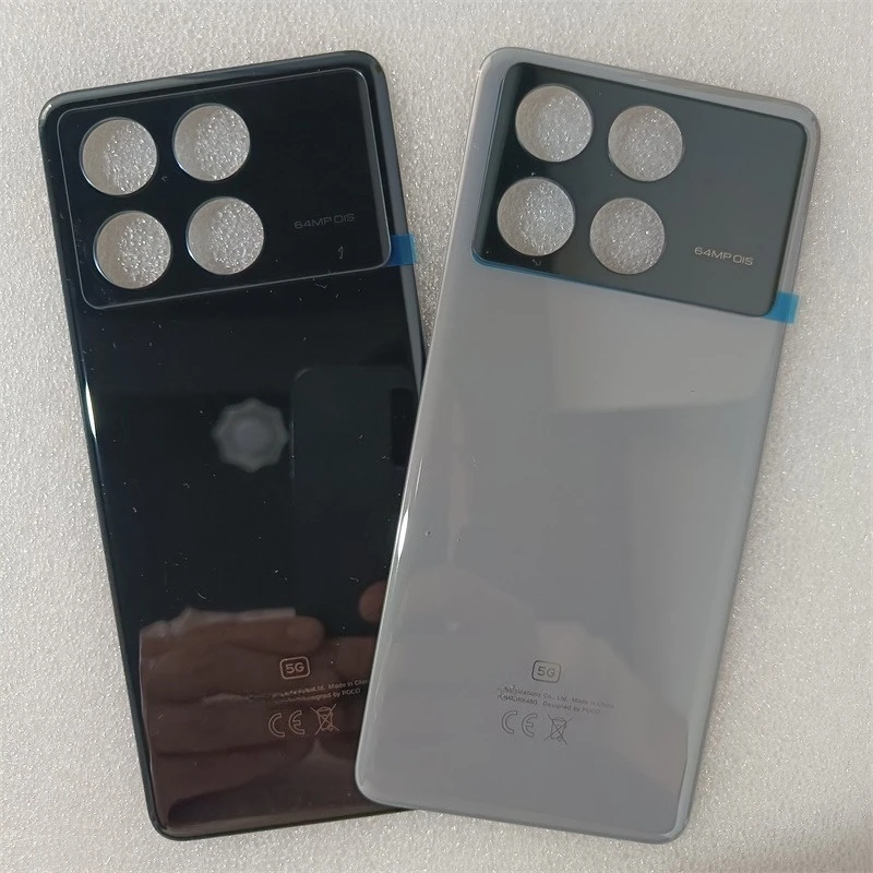 

Задняя крышка для Xiaomi Poco X6 Pro 2311DRK48G, крышка батарейного отсека, корпус задней двери с клеем