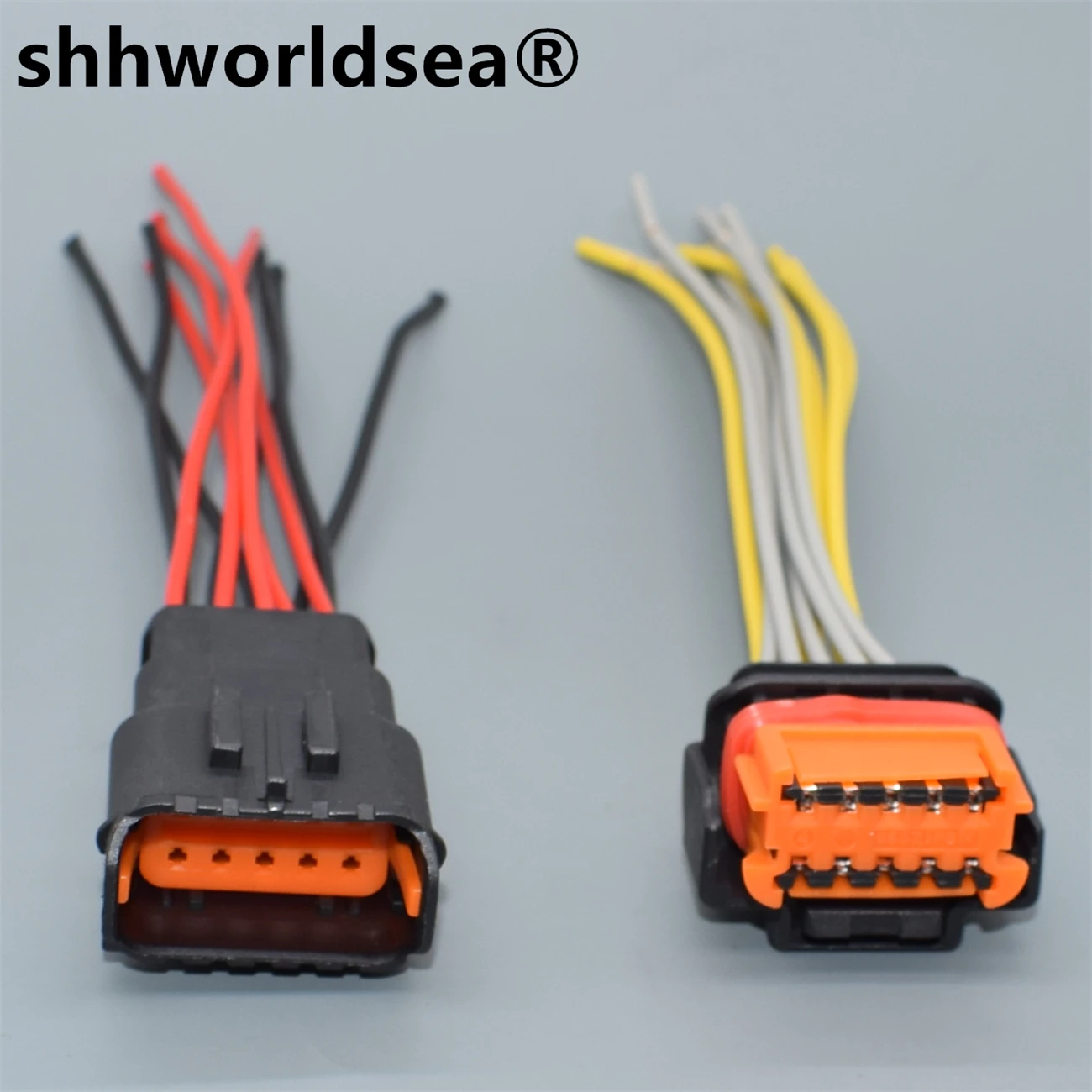 shhworldsea 10pin auto socket Headlight bulb plug 407 408 for Peugeot 98788-1201/98789-1201