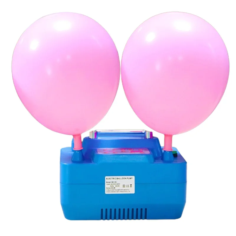 Electric Balloon Air Pump Inflator Dual-Nozzle Globos Machine All Style Portable For Party High Voltage Air Balloon Pump 110V/22