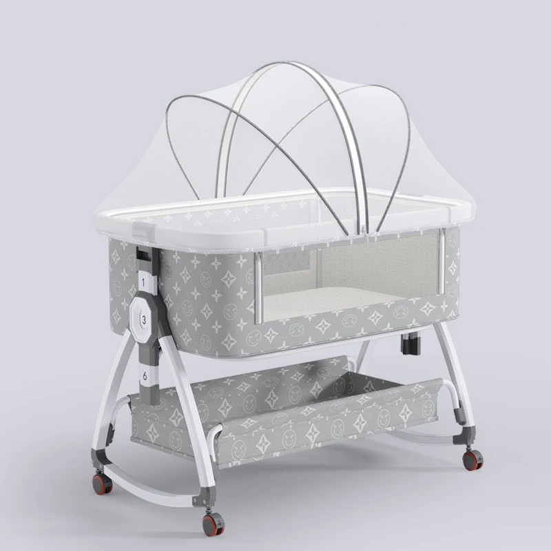 Baby Crib White Rel…