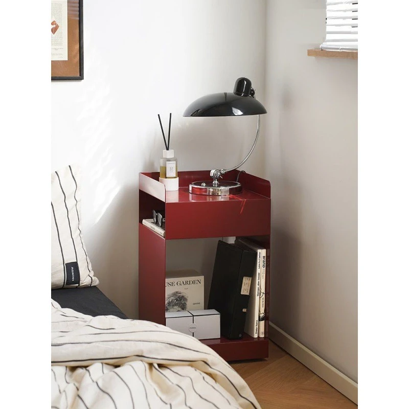 

Скандинавский дом, гостиная, небольшой боковой диван, современный кованый железный диван для спальни, простой журнальный столик, угловой прикроватный мобильный шкаф для хранения