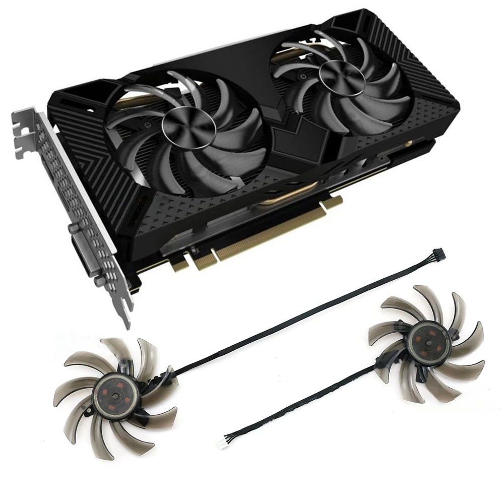 

Кулер для видеокарты PALIT RTX2060 2060S GTX1660 1660S 1660TI, 82 мм
