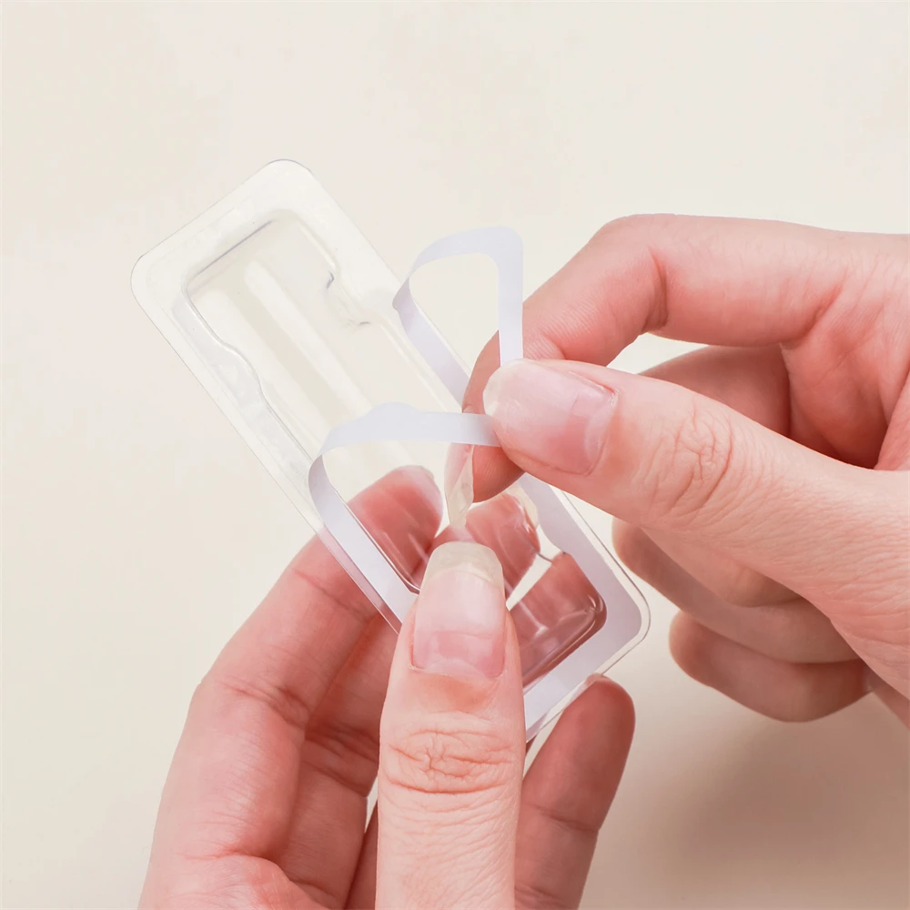 3D Domes and Tag Candy Die Self-Adhesive Lip Balm Pouches Money Holder for DIY Craft Gift Shaker Cards Making Clear Shaker Cover
