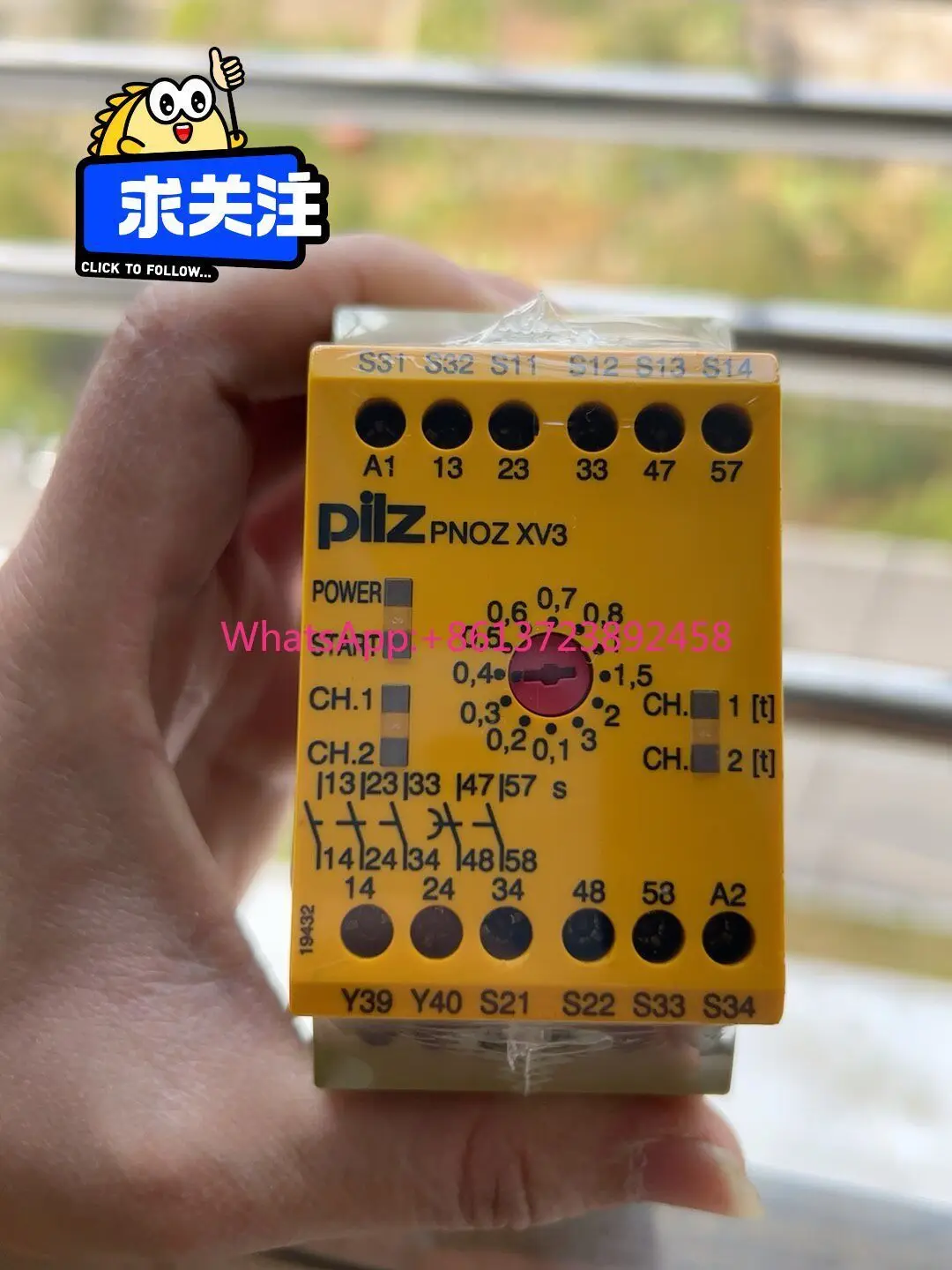 

Pilz safety relay PNOZ XV3 774542 in stock