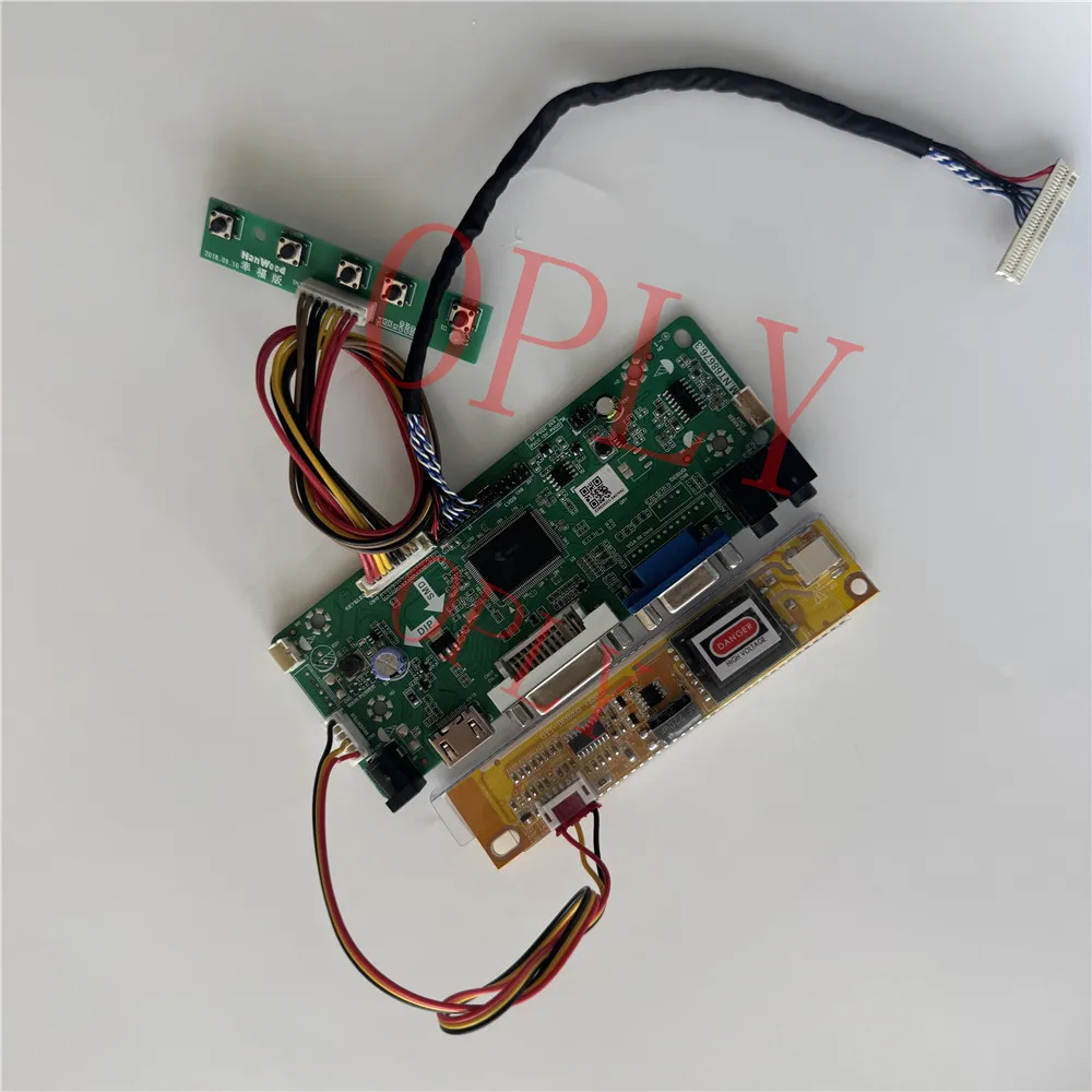 M.NT68676 VGA DVI for LP156WH1 B156XW01 15.6inch LCD Panel Screen  Controller board kit HDMI-compatible 1366X768 LED monitor DIY