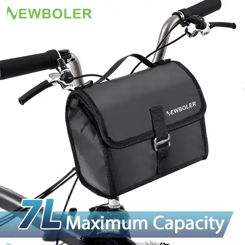 NEWBOLER Brompton 앞 가방 절연 자전거 가방 Brompton 접이식 자전거 용 다기능 4-7L 방수 자전거 핸들 바 가방