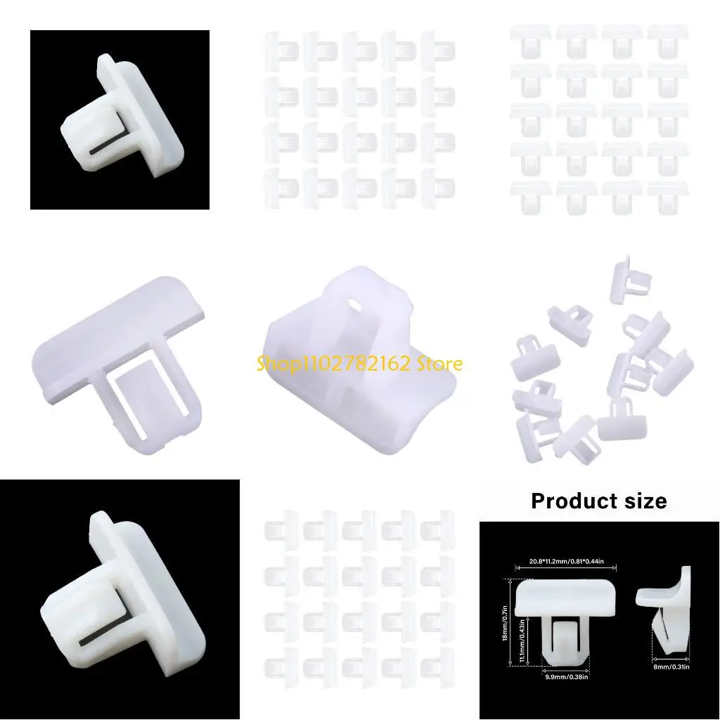 

547B 68225214AA Rear Bumper Guard Fastener Rivet Clips Auto Accessories